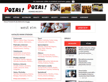 Tablet Screenshot of katalog.pozri.sk