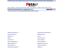 Tablet Screenshot of prodej-a-obchod.pozri.cz