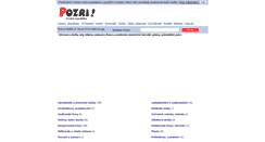 Desktop Screenshot of informace-a-sluzby.pozri.cz