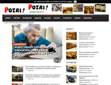 Tablet Screenshot of pozri.sk